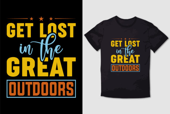 GET LOST in the Great Outdoors T-Shirt Design Review