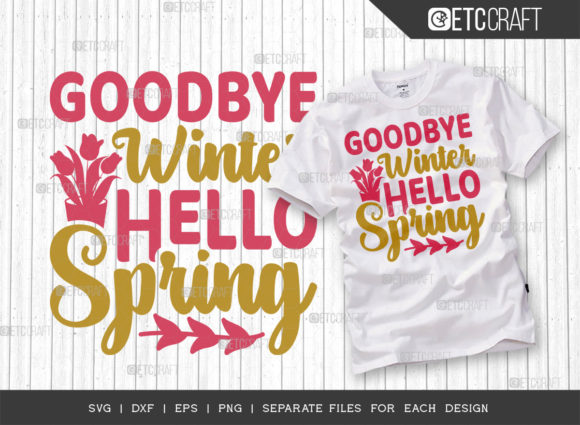 Goodbye Winter Hello Spring SVG Cut File Review