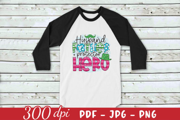 Husband Father Protector Hero PNG Review for Real Embroidery Projects