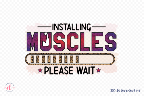 Installing Muscles Please Wait PNG