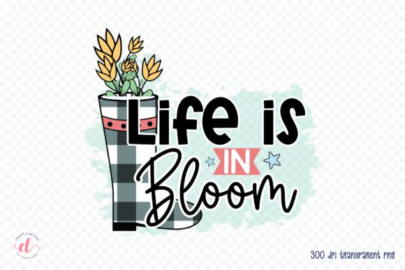 Life is in Bloom: A Spring Sublimation Design for Real Projects